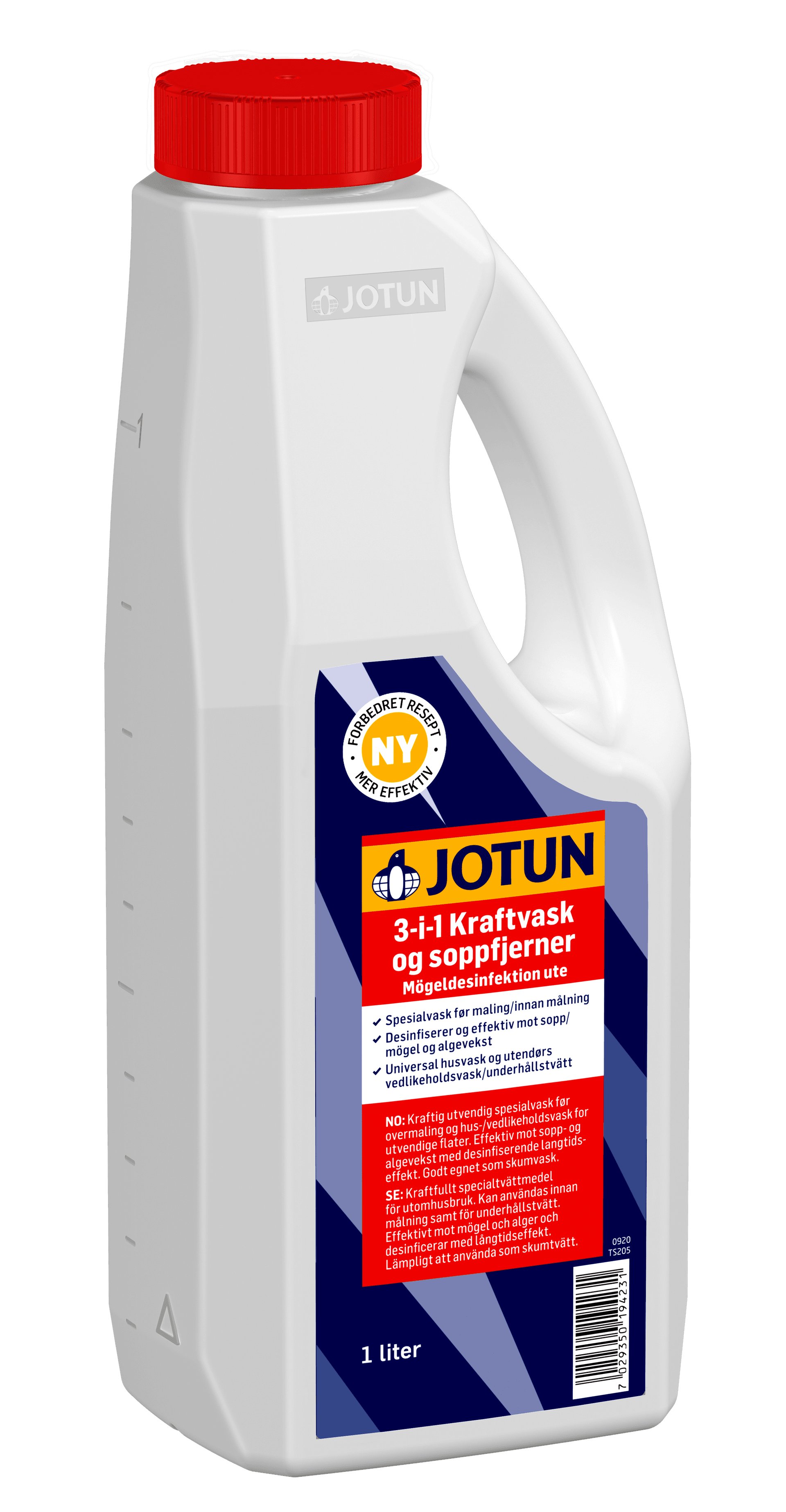 JOTUN KRAFTVASK OG SOPPFJERNER 1L