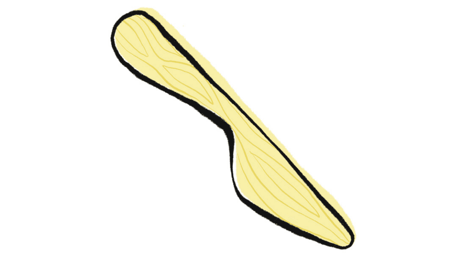 Slik spikker du en smørkniv